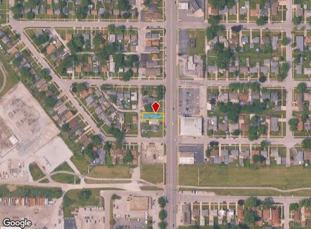  8416 Kennedy Ave, Highland, IN Parcel Map
