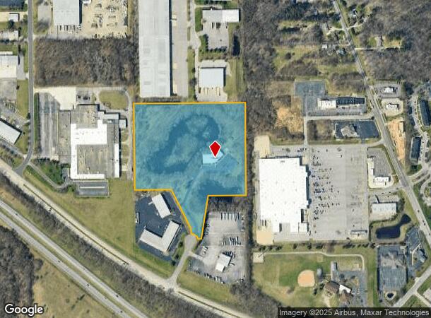 3620 Deahl Ct, South Bend, IN Parcel Map