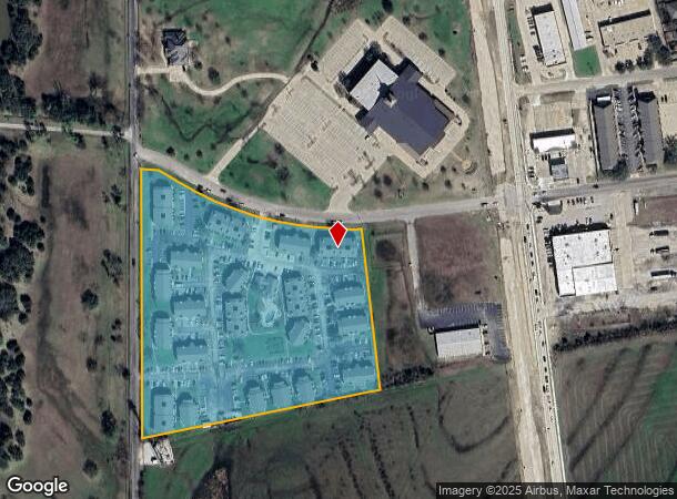  2300 W Taylor St, Sherman, TX Parcel Map