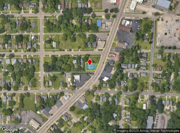  302 Capital Ave Sw, Battle Creek, MI Parcel Map
