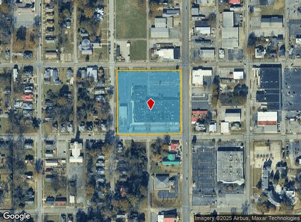  1702 Noble St, Anniston, AL Parcel Map