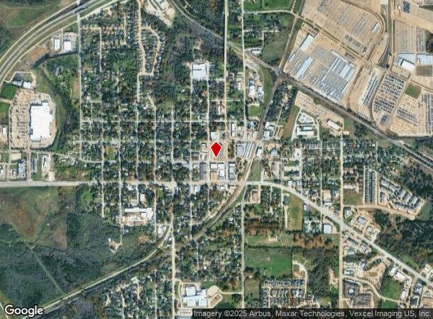  211 W Avenue F, Midlothian, TX Parcel Map