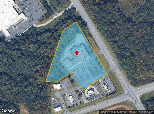 5200 Freeway Dr, Reidsville, NC Parcel Map