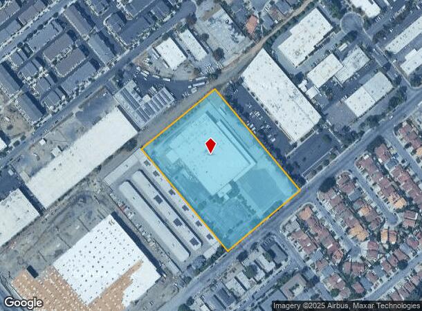  1885 Las Plumas Ave, San Jose, CA Parcel Map