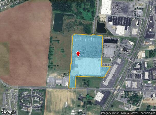 939 S Dupont Blvd, Milford, DE Parcel Map