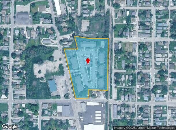 100 Autumn Oaks Blvd, New Castle, IN Parcel Map