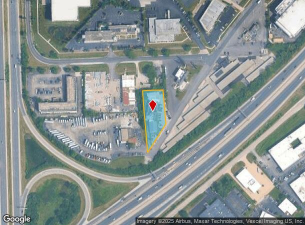  9S050 N Joliet Rd, Hinsdale, IL Parcel Map