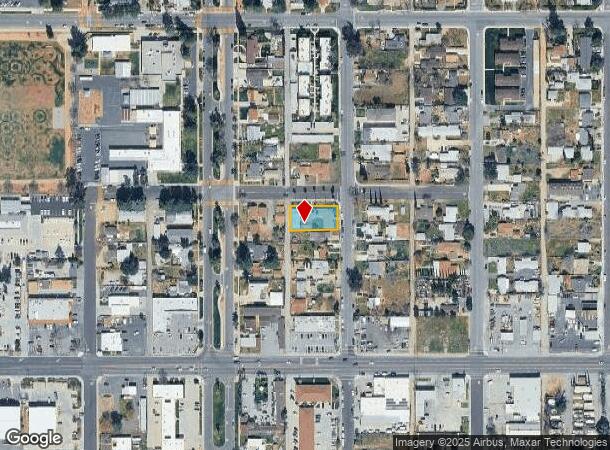885 E Seventh St, Beaumont, CA Parcel Map