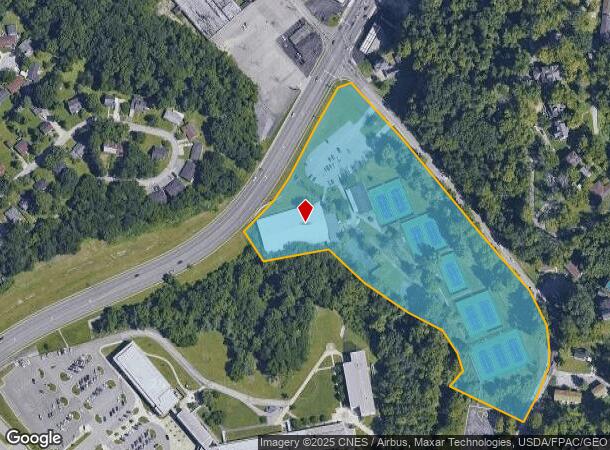 1300 Oakview Rd, Ashland, KY Parcel Map
