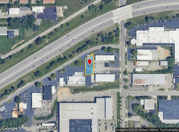  1760 Olson St Ne, Grand Rapids, MI Parcel Map