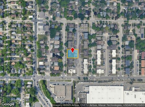  1823 Ulysses St Ne, Minneapolis, MN Parcel Map