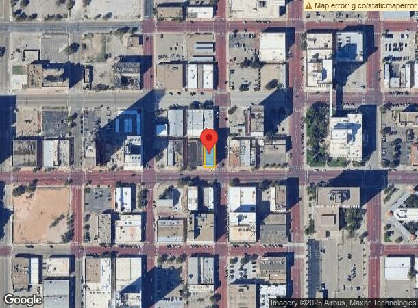  1102 Broadway, Lubbock, TX Parcel Map