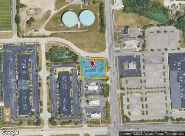 600 S Opdyke Rd, Pontiac, MI Parcel Map