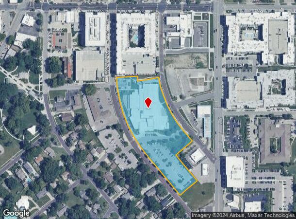  8101 Marty St, Overland Park, KS Parcel Map