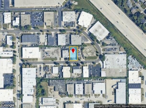  990 Criss Cir, Elk Grove Village, IL Parcel Map