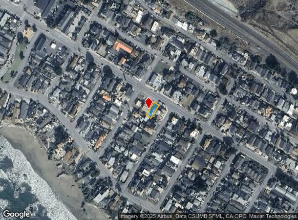 648 S Ocean Ave, Cayucos, CA Parcel Map
