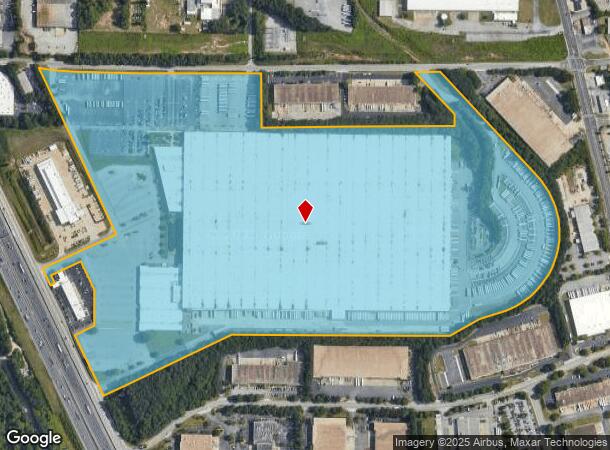 5500 Frontage Rd, Forest Park, GA Parcel Map