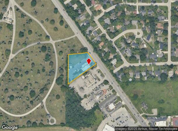  9870 Milwaukee Ave, Glenview, IL Parcel Map