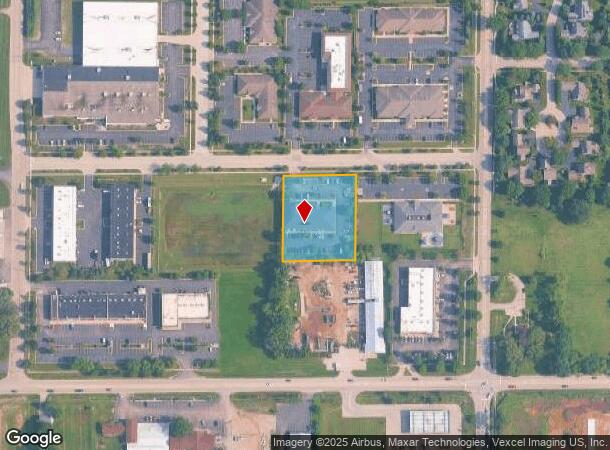  615 Dakota St, Crystal Lake, IL Parcel Map