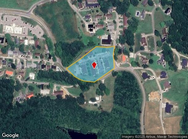 301 Country Place Ln, Louisa, KY Parcel Map