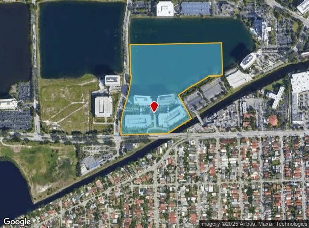  701 Nw Waterford Way, Miami, FL Parcel Map