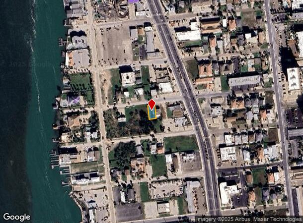  W Pompano St, South Padre Island, TX Parcel Map