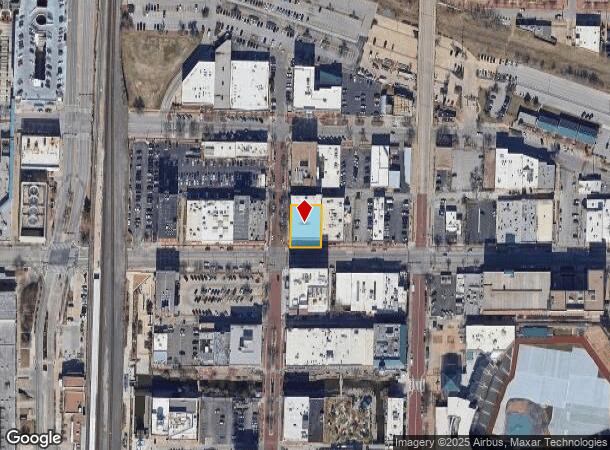  101 E Sheridan Ave, Oklahoma City, OK Parcel Map