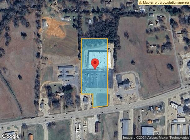  1555 E Main St, Booneville, AR Parcel Map