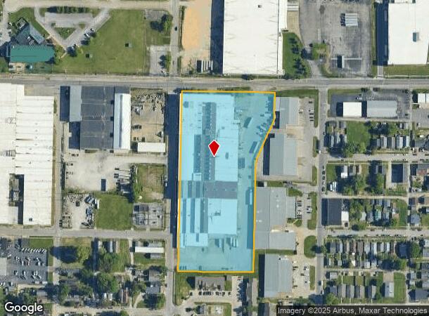 1315 Read St, Evansville, IN Parcel Map