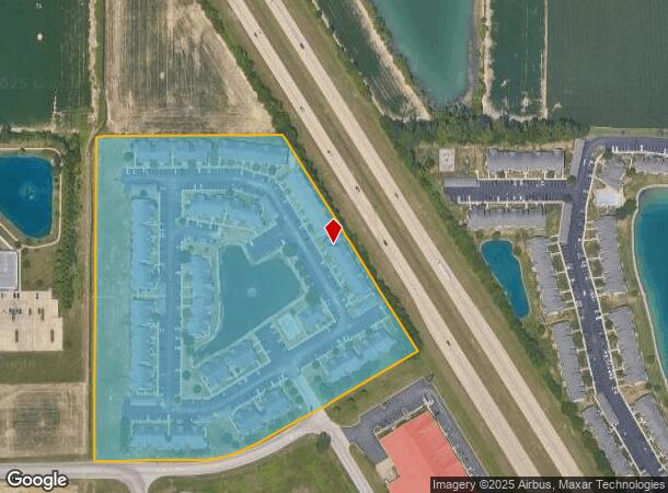 7900 Circle Front Ct, Evansville, IN Parcel Map