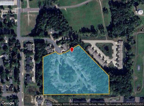 864 Dancing Oaks Cir, Menomonie, WI Parcel Map