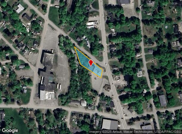 16 Russ St, Dexter, ME Parcel Map