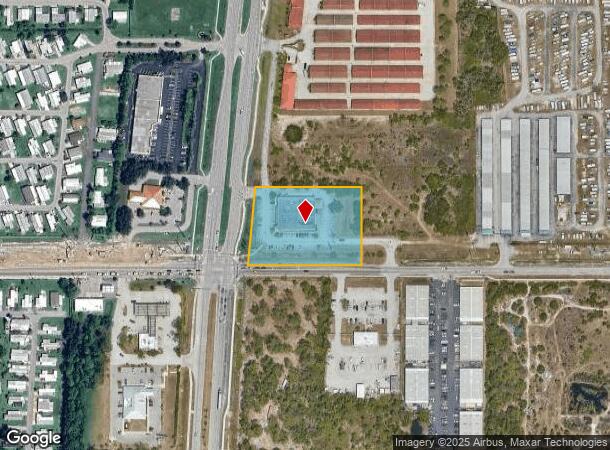  16000 N Cleveland Ave, North Fort Myers, FL Parcel Map