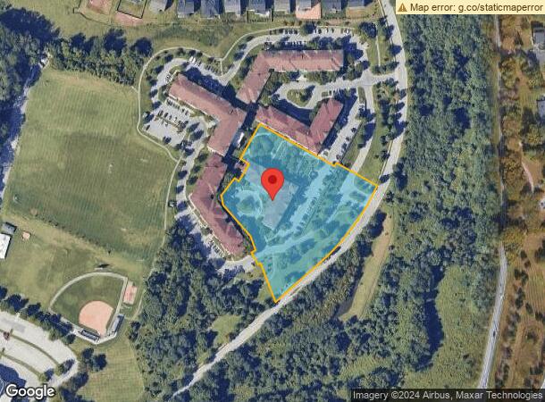  3420 Associated Way, Owings Mills, MD Parcel Map