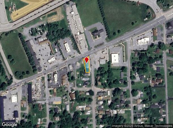  832 E Washington St, Charles Town, WV Parcel Map