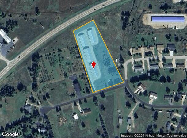 E1520 W Mccrossen Rd, Waupaca, WI Parcel Map