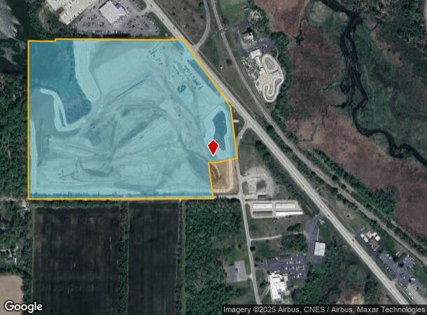 3600 W Carleton Rd, Hillsdale, MI Parcel Map