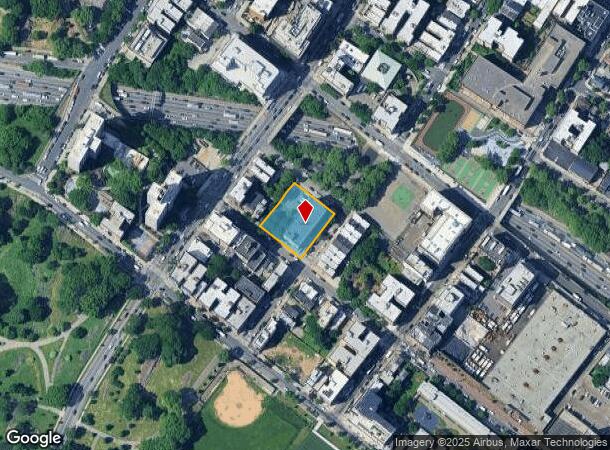 1807 Clinton Ave, Bronx, NY Parcel Map