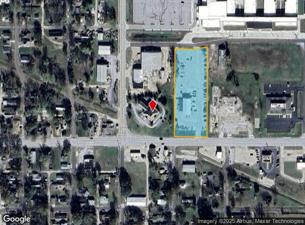  1304 East St, Iola, KS Parcel Map