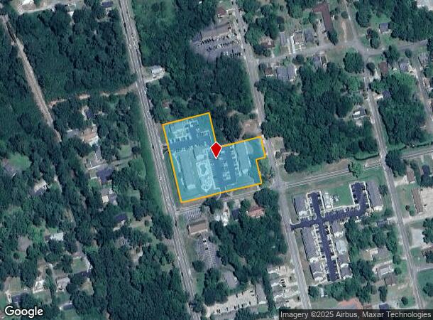  631 N Columbia St, Milledgeville, GA Parcel Map