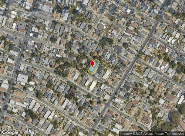  3222 E 27Th St, Oakland, CA Parcel Map