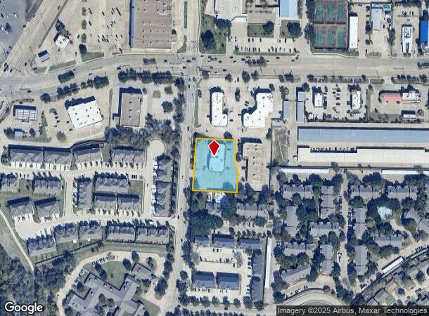  201 S Jupiter Rd, Allen, TX Parcel Map