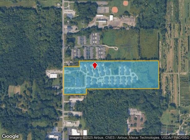 1851 Hubbard Rd, Madison, OH Parcel Map