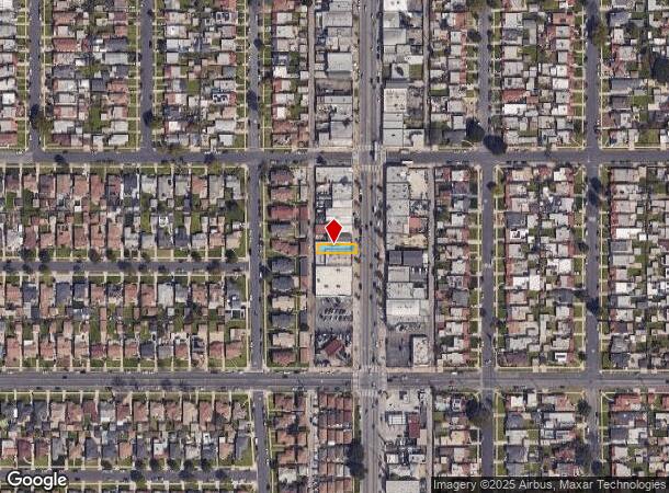  9127 S Western Ave, Los Angeles, CA Parcel Map