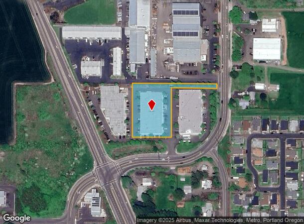  705 S Springbrook Rd, Newberg, OR Parcel Map