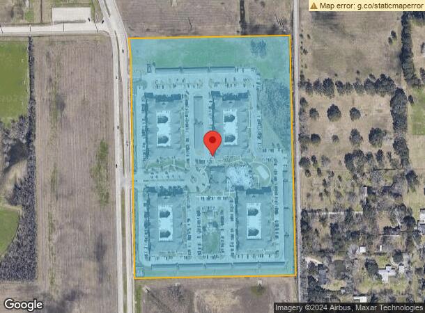  2205 W Walker St, League City, TX Parcel Map