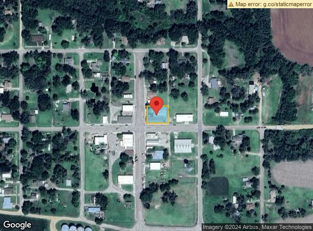  100 N Main St, Tescott, KS Parcel Map