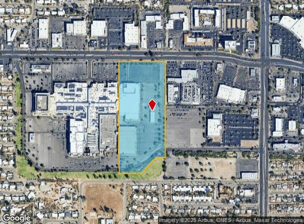  5890 E Broadway Blvd, Tucson, AZ Parcel Map