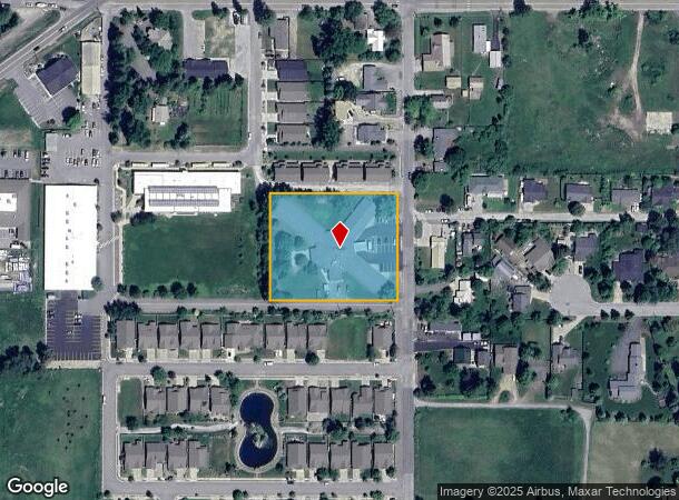  624 S Division Ave, Sandpoint, ID Parcel Map
