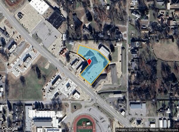  1702 N Broadway St, Poteau, OK Parcel Map